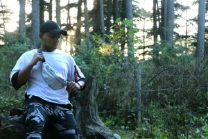 Boy posing in Forest- TravelPlacesIndia